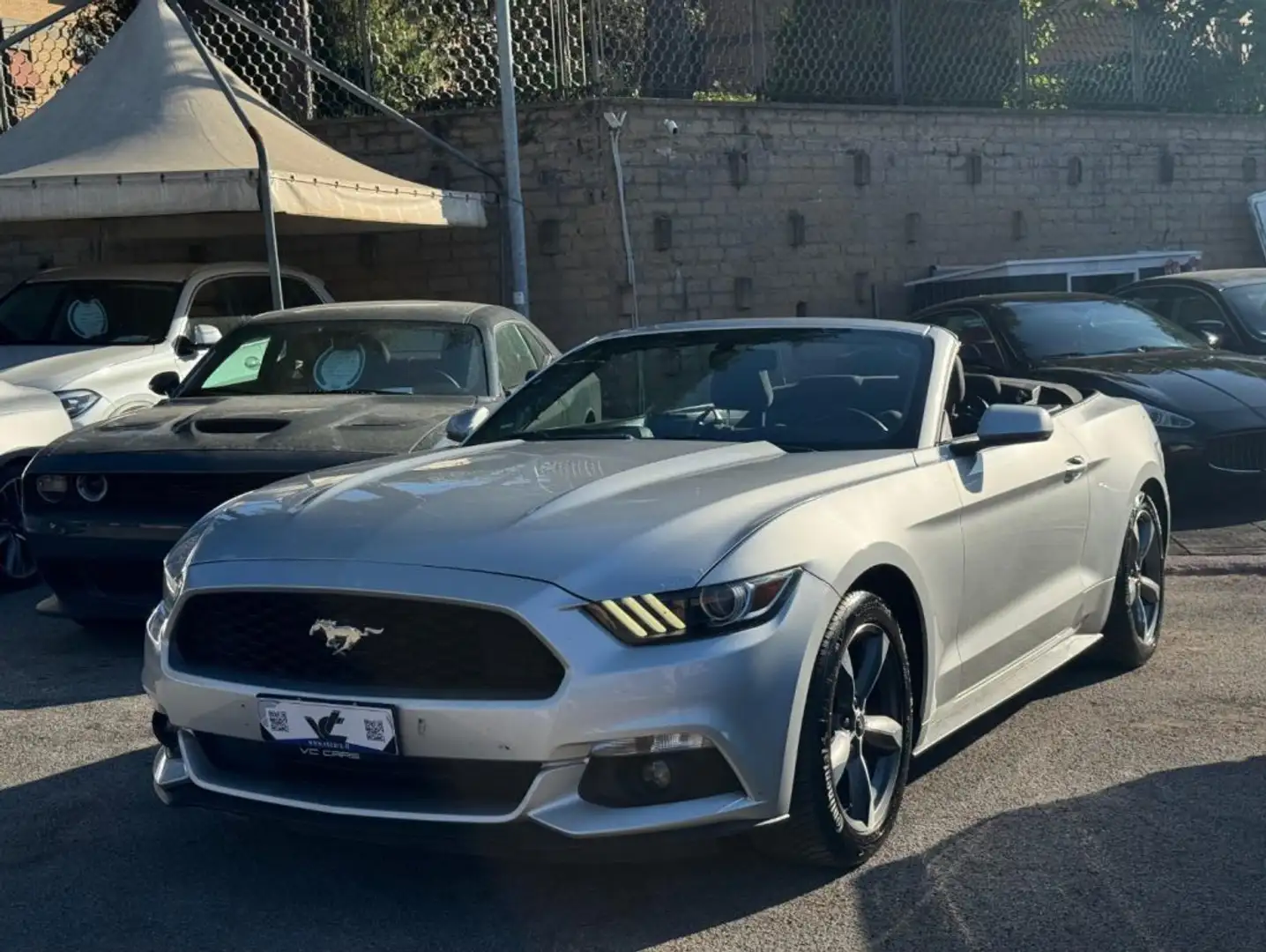 Ford Mustang Convertible 3.7 V6 aut. *GPL* Argento - 1