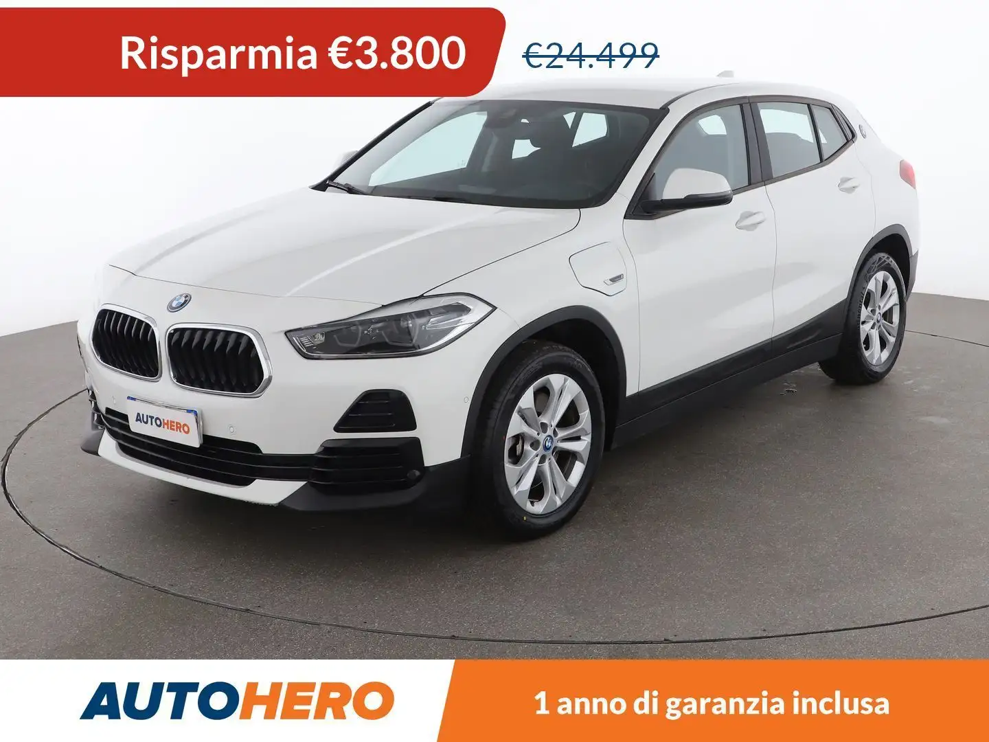 BMW X2 xDrive 25e Advantage PHEV Bianco - 1