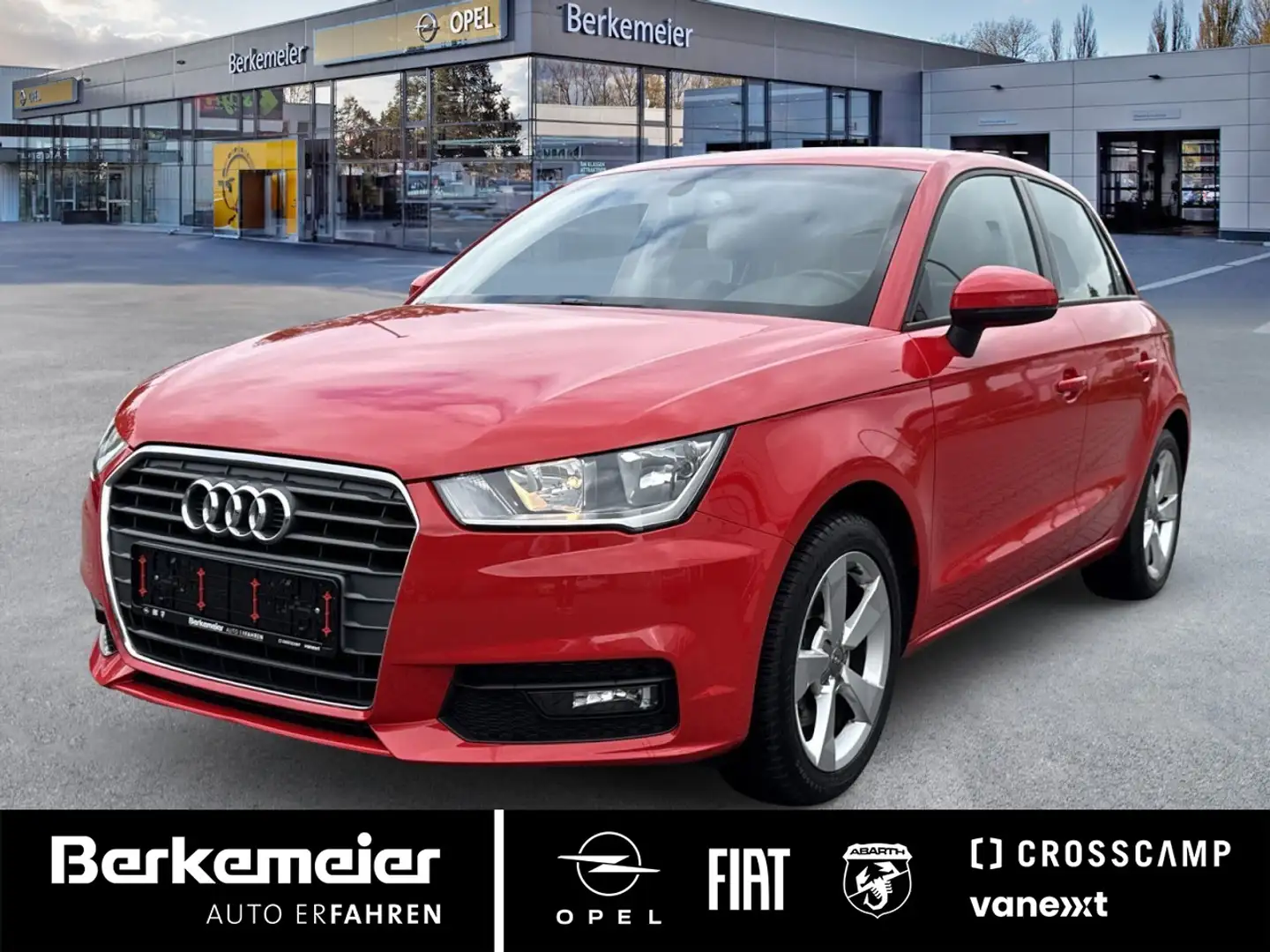 Audi A1 Sportback 1.4 TFSI *S-Line Exterieur/PDC* Rouge - 1