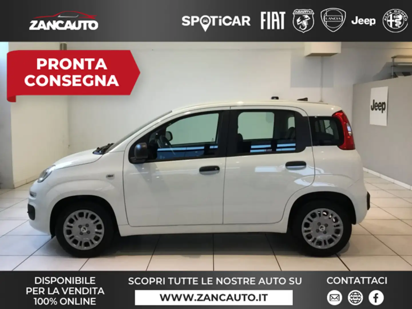 Fiat Panda S9 1.0 Hybrid Panda - PROMO LUGLIO + TARGA Bianco - 1