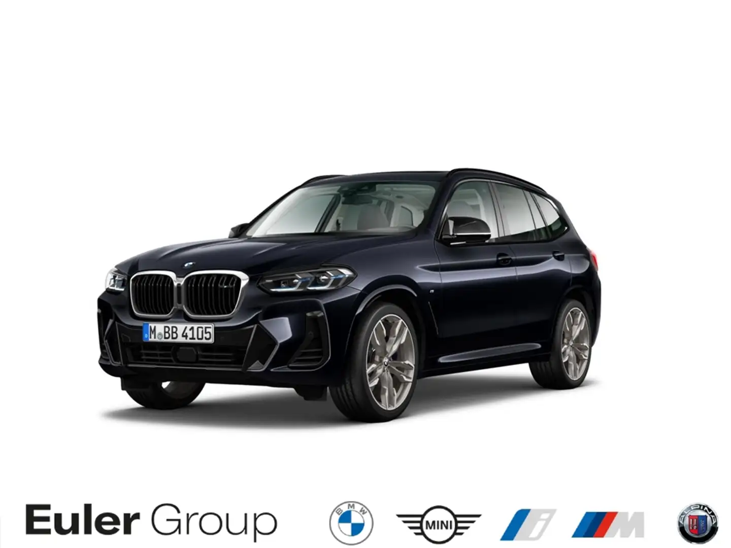 BMW X3 d A Sportpaket Navi HUD Laser SHZ StandHZG Klimaau Noir - 1