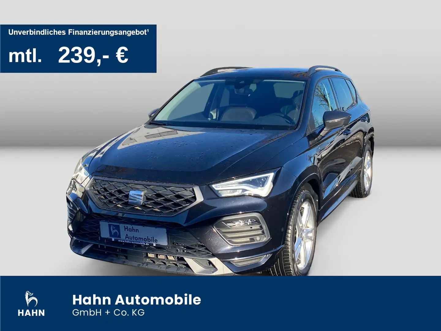 SEAT Ateca 2.0TDI DSG 4Drive FR 360° Beats DCC Standh Schwarz - 1