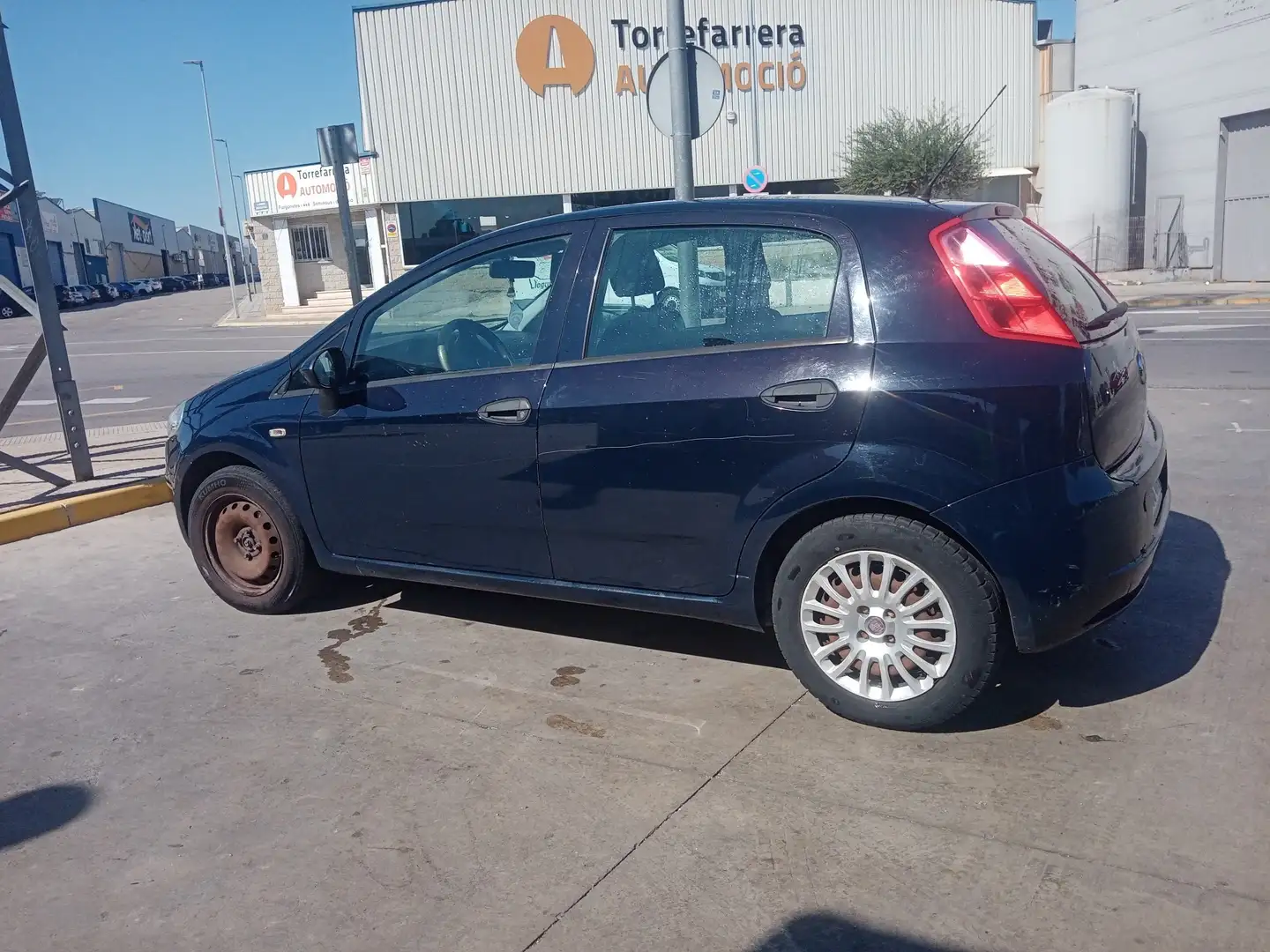 Fiat Doblo fiat punto grande 1.3 diesel/ 77 kw Azul - 2