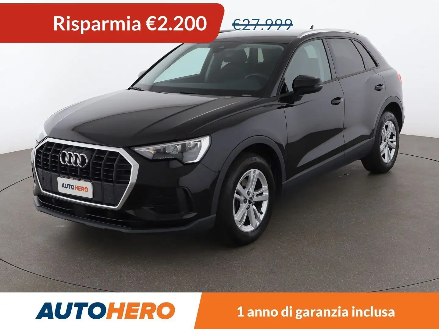 Audi Q3 35 TDI Business S tronic Nero - 1