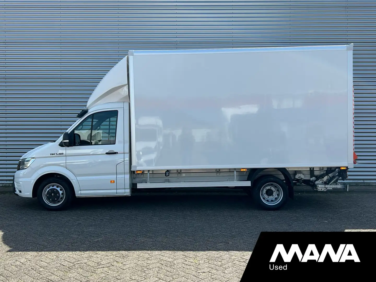 MAN TGE 3.160 Bakwagen Laadklep Nieuw BPM VRIJ Dhollandia Wit - 2