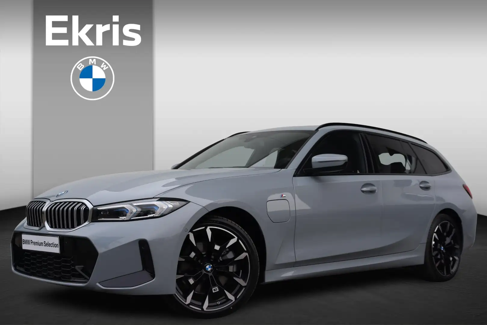 BMW 330 3-serie Touring 330e M Sportpakket/ Innovation Pac Gris - 1