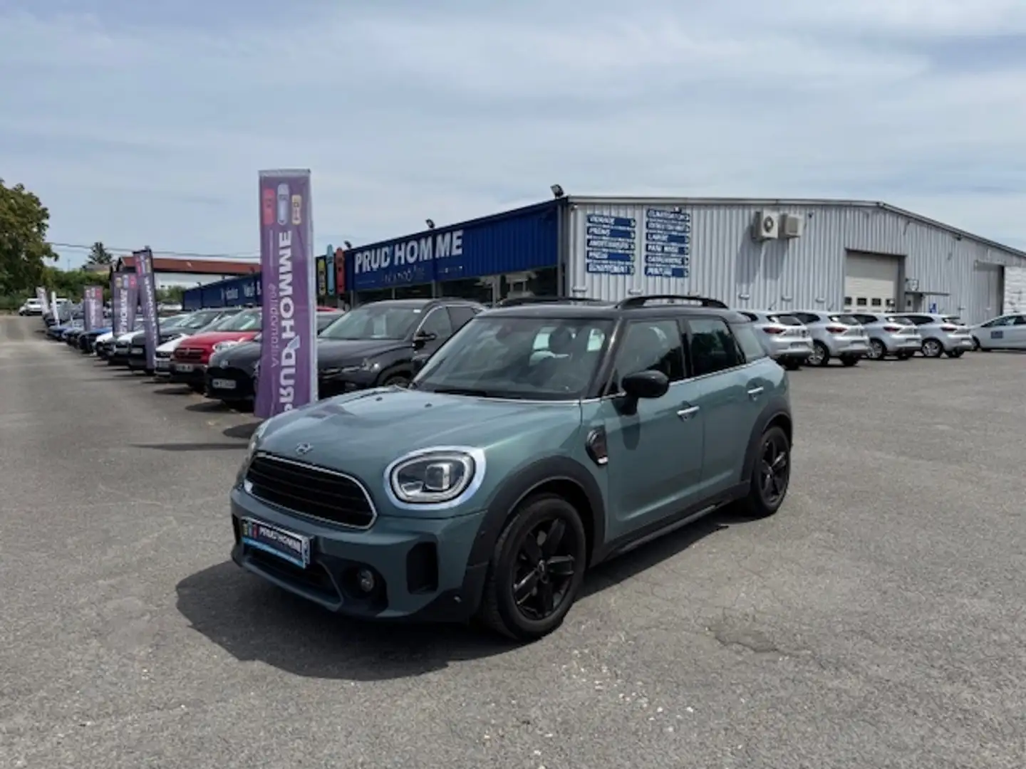 MINI Countryman C COOPER  136CH NORTHWOOD  CUIR  / TOIT OUVRANT Vert - 1