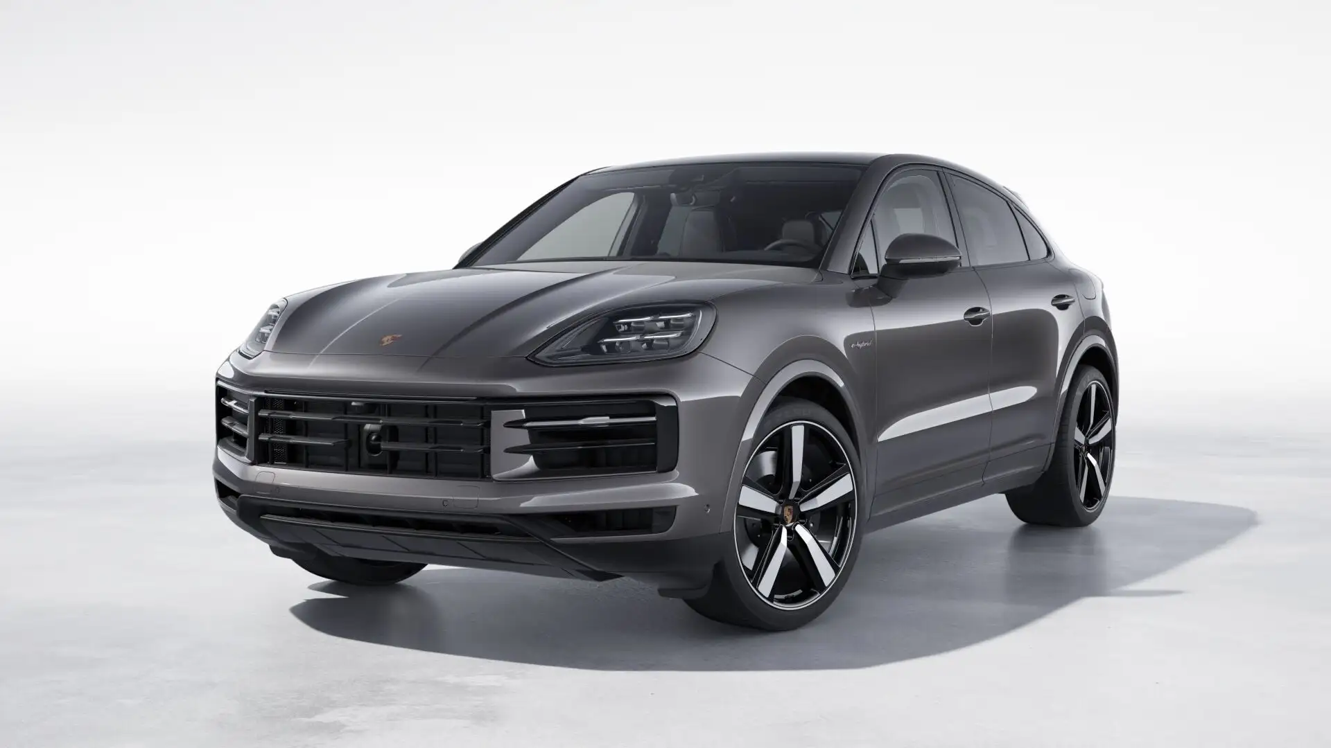 Porsche Cayenne E-Hybrid Coupé Grijs - 1