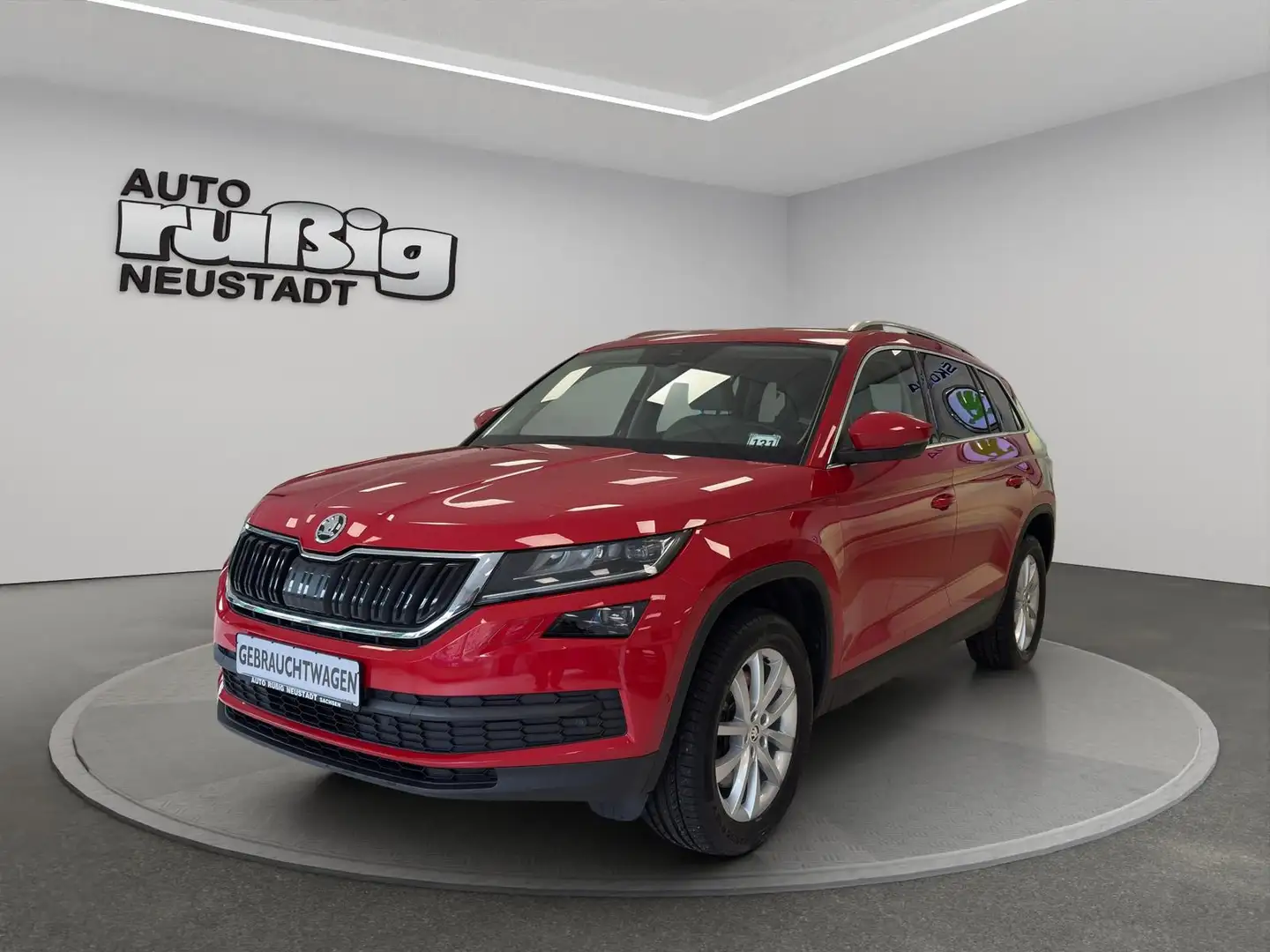 Skoda Kodiaq Style 4x4 2.0 TSI*NAVI*AHZV*LEDER*StHz*1H Rouge - 1