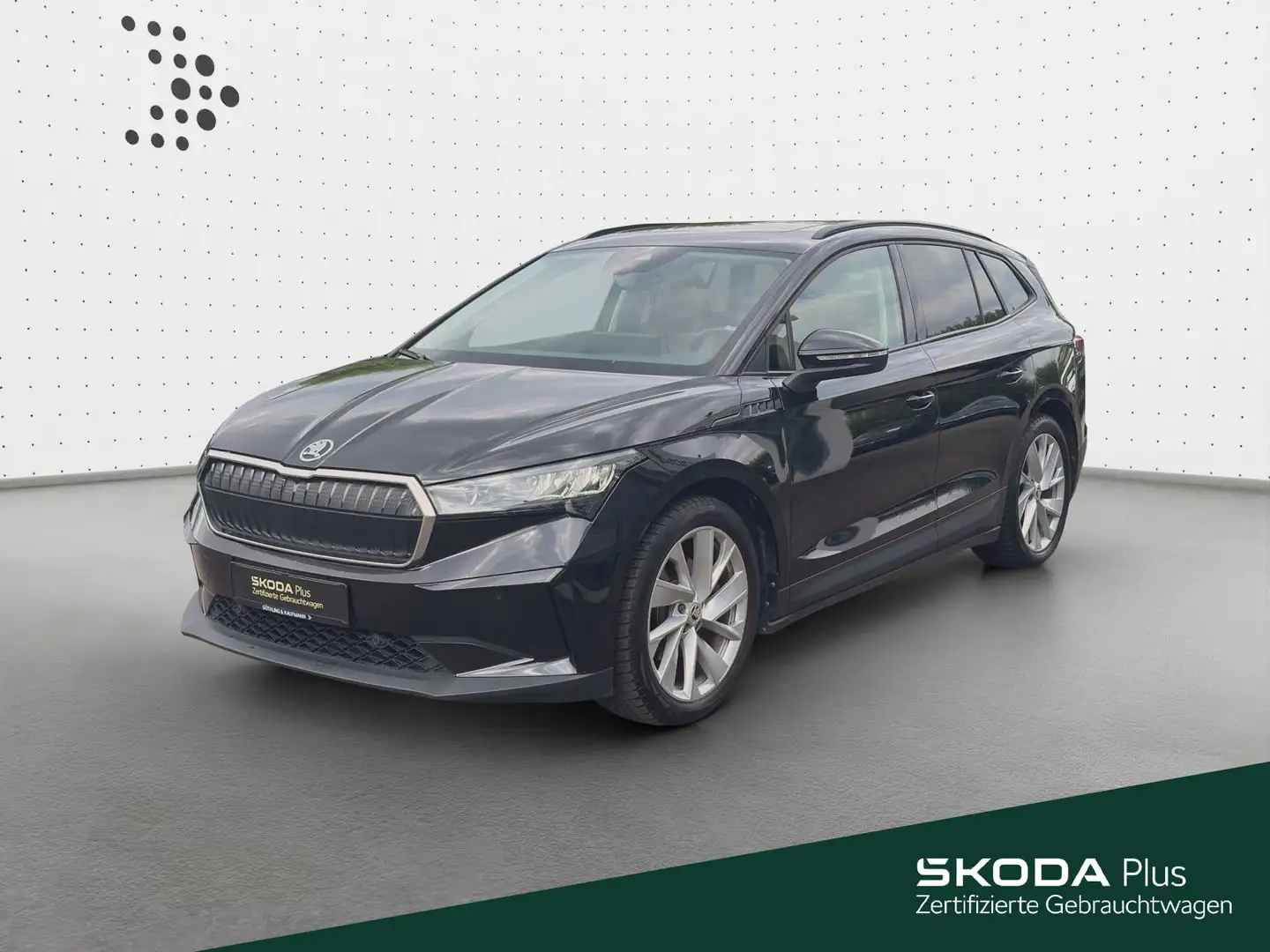 Skoda Enyaq iV electric 132kW*AHK*KAM*PANO*NAVI*LEDER* Negru - 1