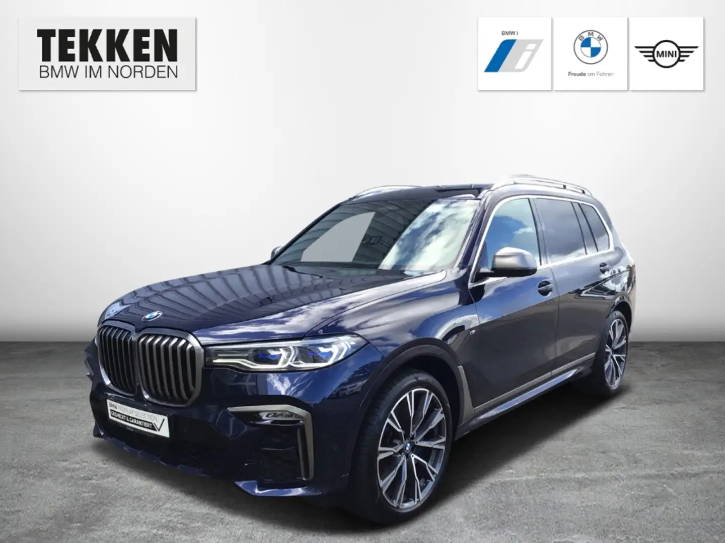 BMW X7 M50d 6-Sitzer/Fond-Entertainment/BowersWilkins/Sta Bleu - 1