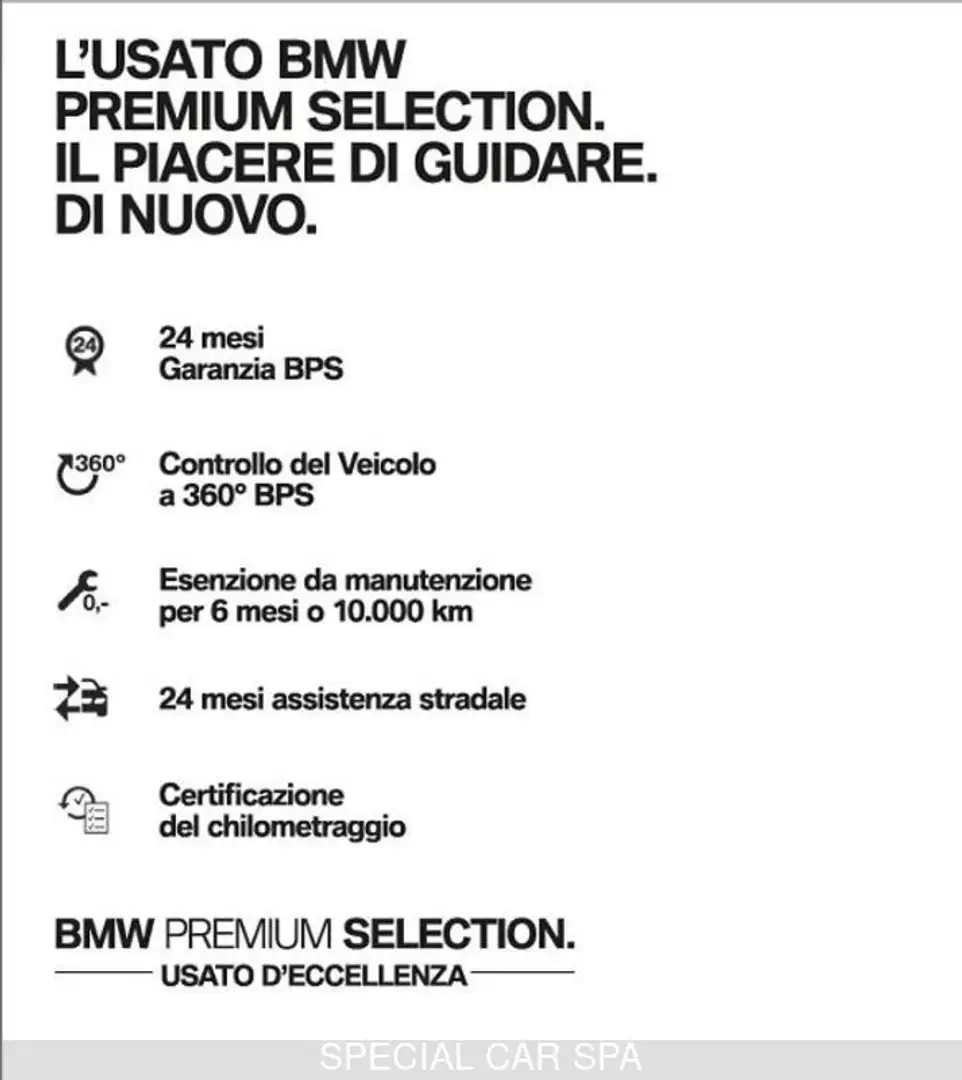BMW 320 320d mhev 48V Msport auto Bianco - 2