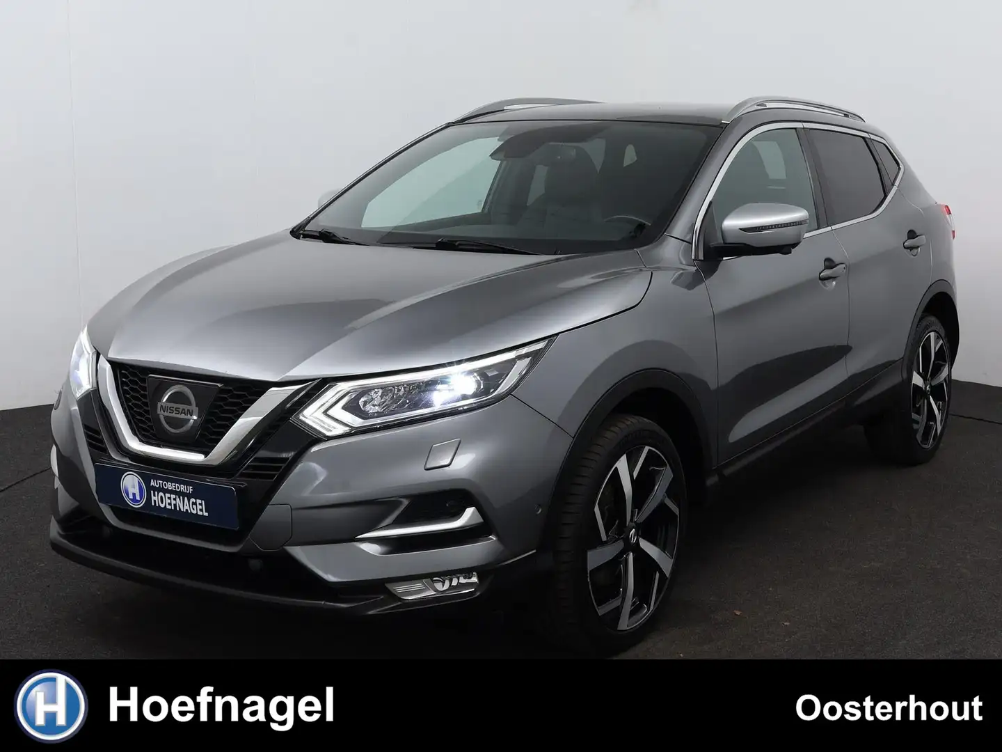 Nissan Qashqai 1.6 Tekna + Panoramadak | Stoelverwarming | Trekha Grijs - 1