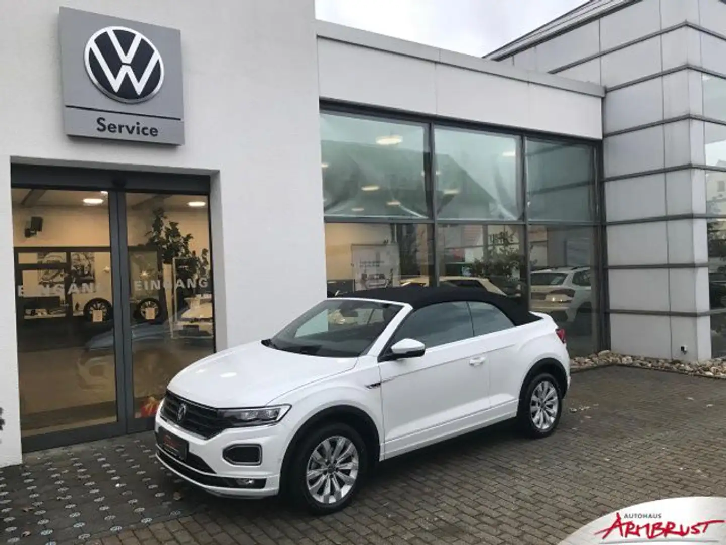 Volkswagen T-Roc Cabriolet R-Line 1.5 TSI 110 KW Schaltwagen Bianco - 2