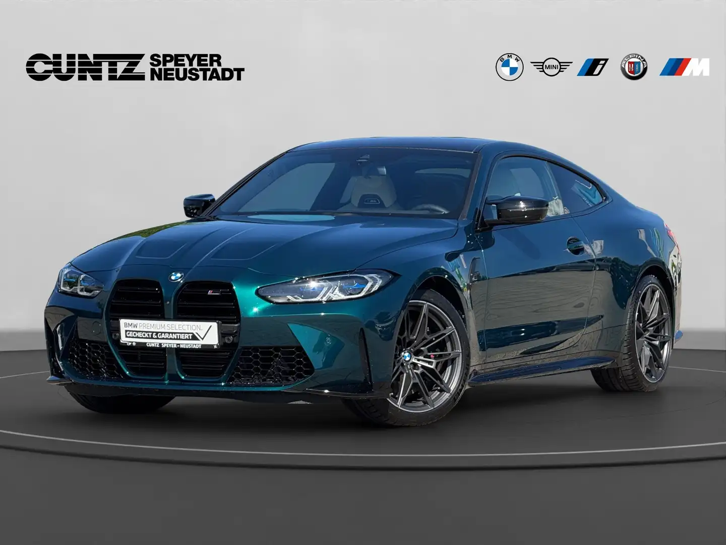 BMW M4 Competition Coupé M Drivers Drive-Parkassist 360°K Grün - 2
