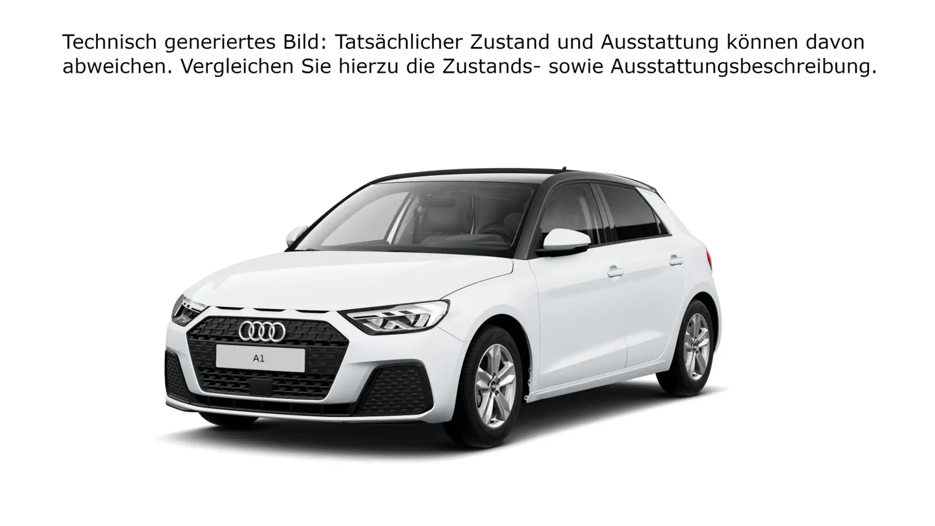 Audi A1 25 TFSI Sportback Weiß - 2