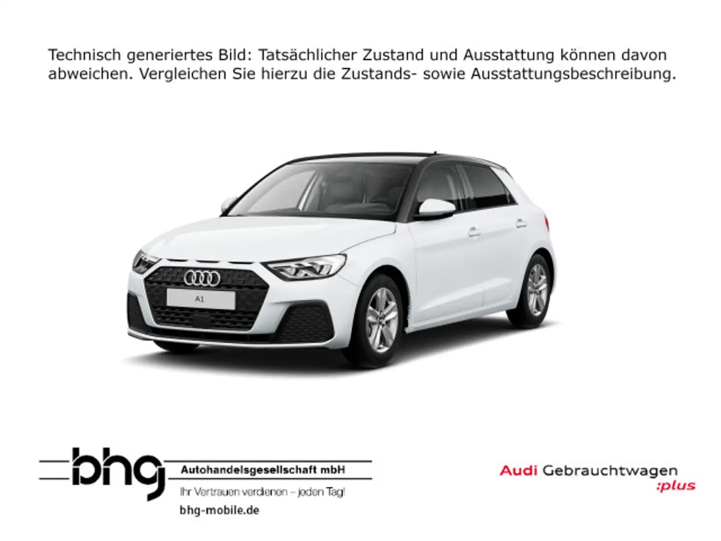 Audi A1 25 TFSI Connect/Assist uvm. Weiß - 1