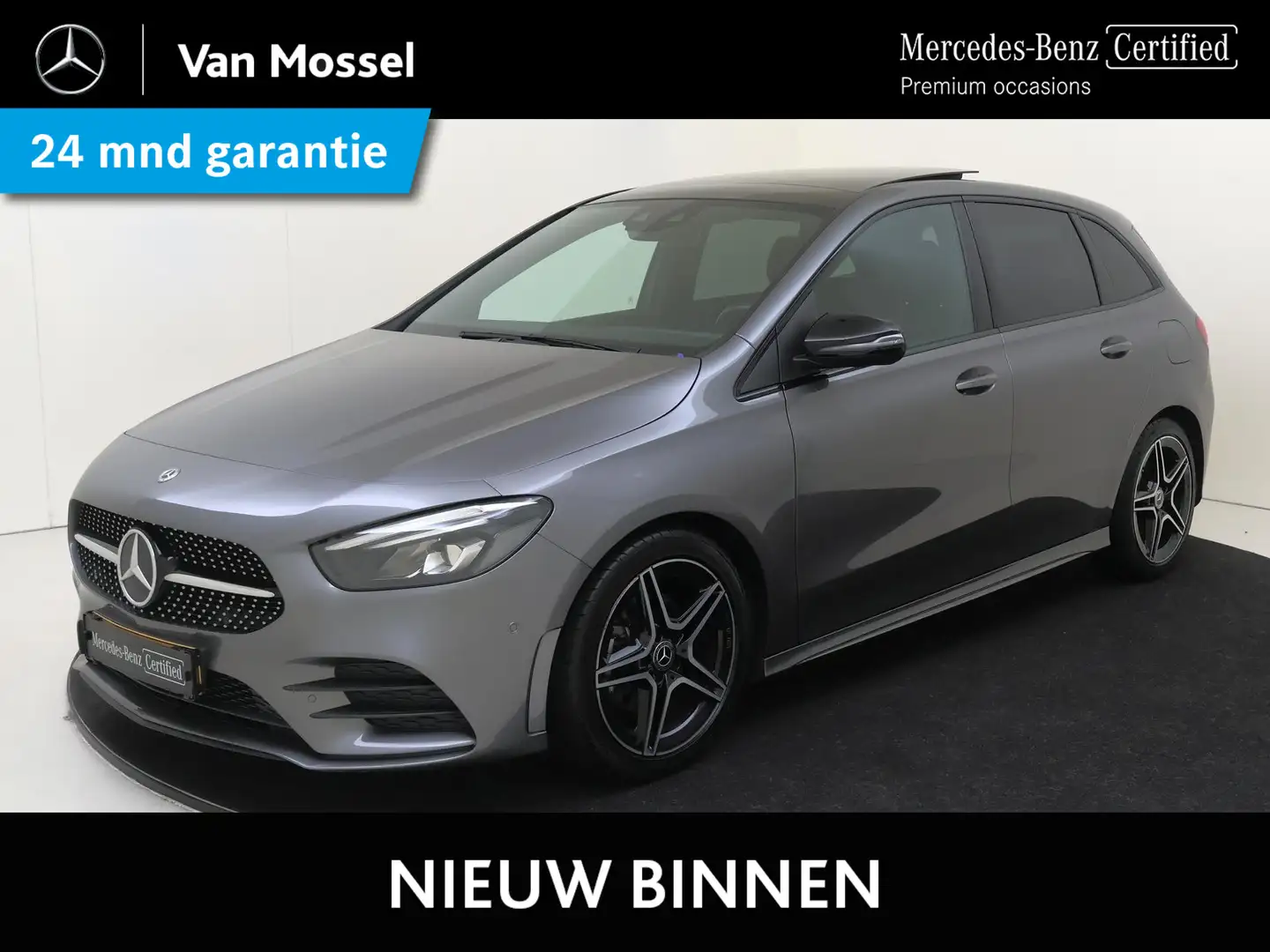 Mercedes-Benz B 200 Business Solution AMG /Panoramadak /Nightpakket /A Gris - 1