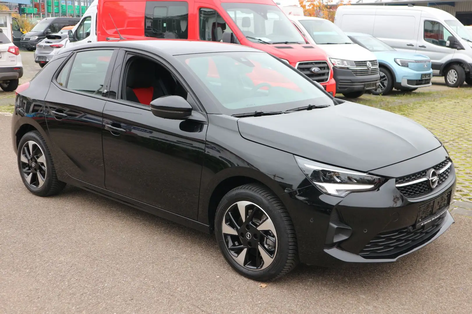 Opel Corsa -e GS Line Teilleder Navi Sitzheizung Alu Schwarz - 2