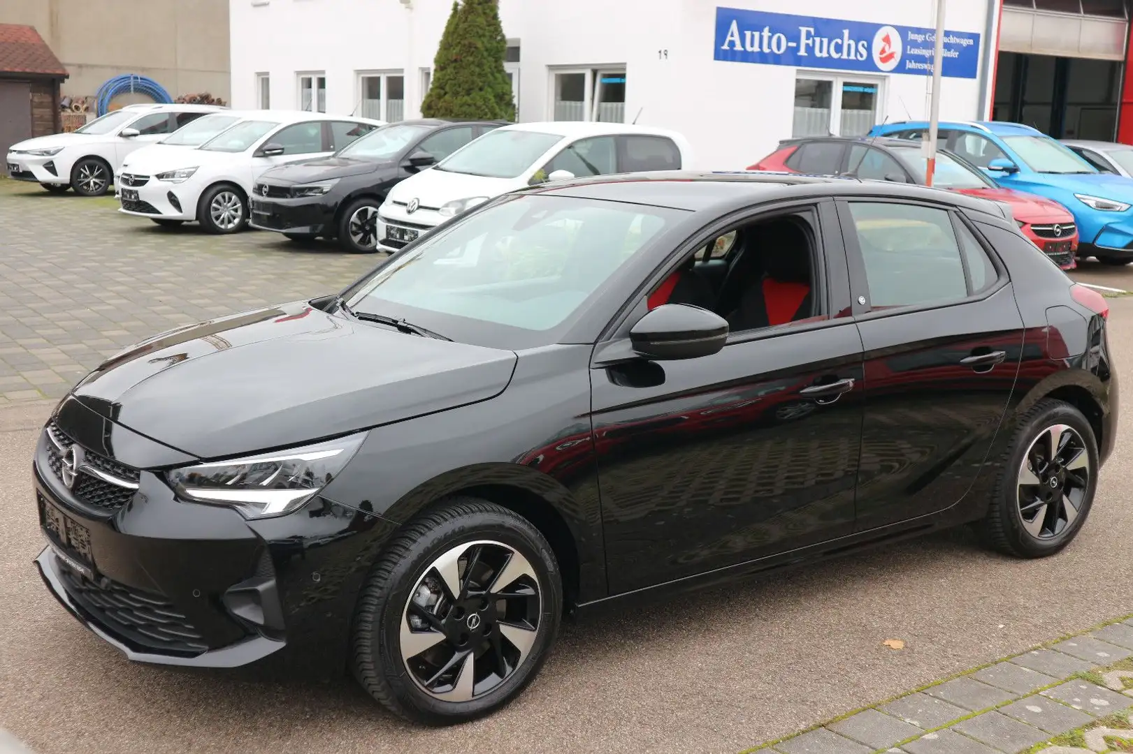 Opel Corsa -e GS Line Teilleder Navi Sitzheizung Alu Schwarz - 1