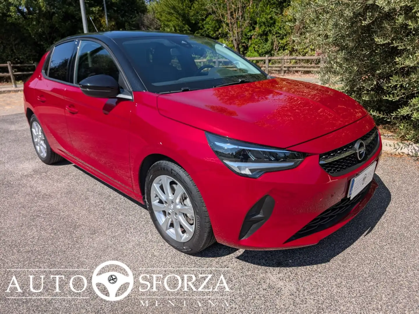 Opel Corsa 1.2 Elegance Automatica Km 5381 Nazionale E6d Rojo - 1