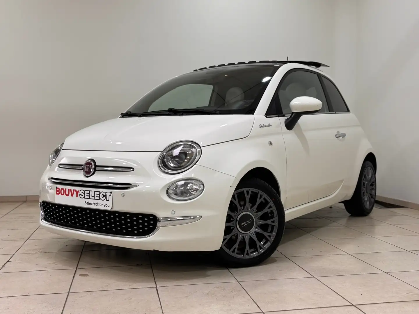 Fiat 500 1.0i MHEV Dolcevita *CARPLAY*CLIM*CAPTEURS*CAMERA* Blanco - 1