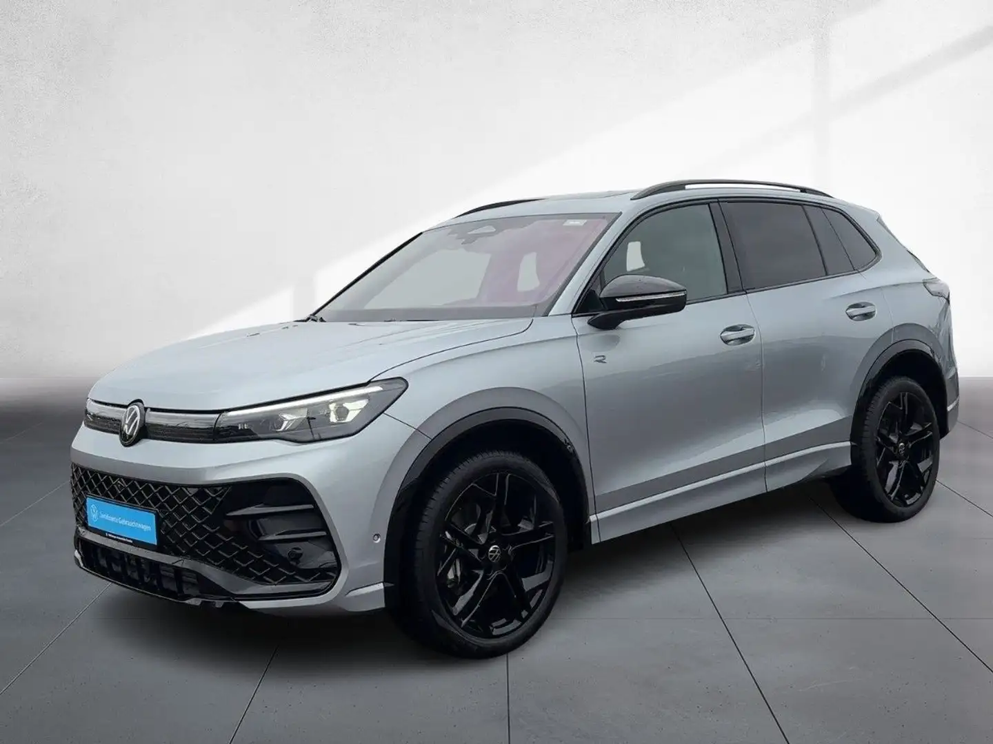 Volkswagen Tiguan 2.0 TDI DSG 4M R-Line AHZV Kamera LED Nav Silber - 2
