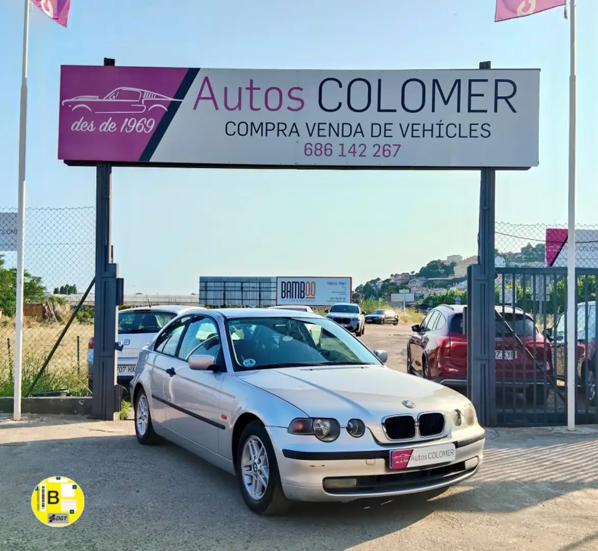 BMW 316 ti Compact Plateado - 1