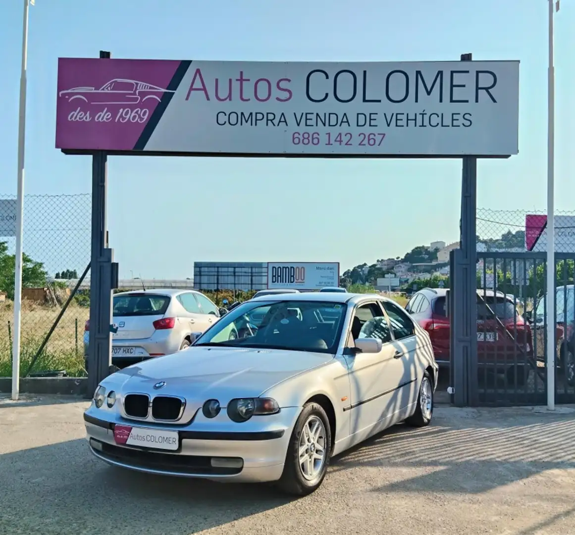 BMW 316 ti Compact Plateado - 2