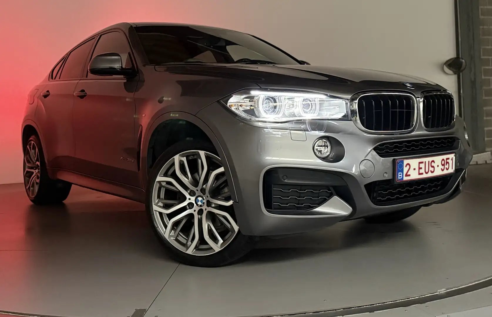 BMW X6 3.0D•xDrive•M-Pack•INDIVIDUAL •107000KM• Zilver - 1