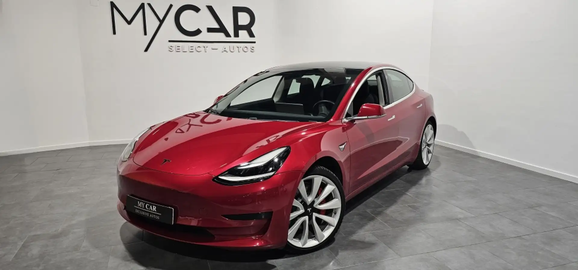 Tesla Model 3 Long-Range Dual Motor Performance AWD Rojo - 1
