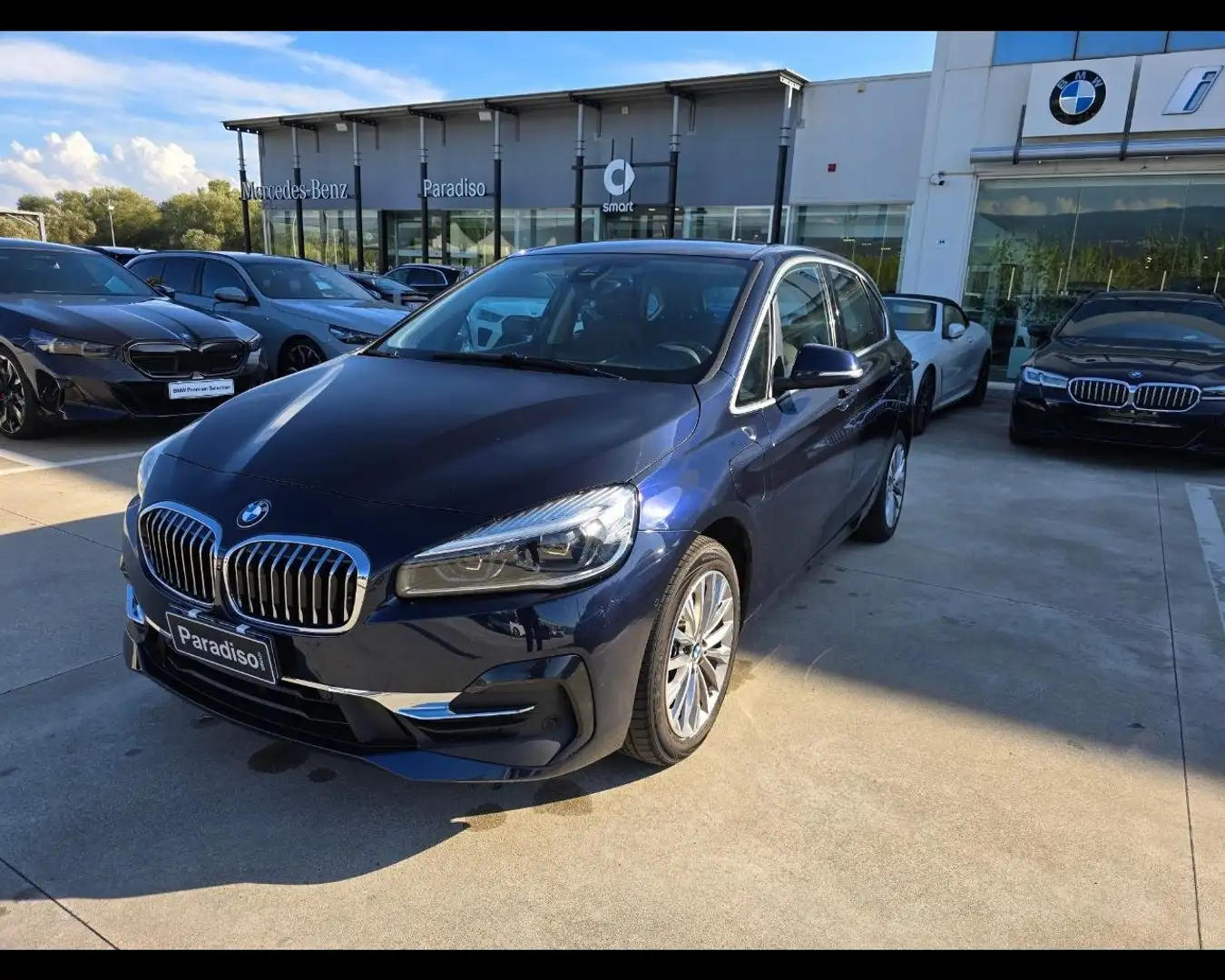 BMW 225 Serie 2 F45 2018 Active Tourer 225xe Active Toure Blauw - 1