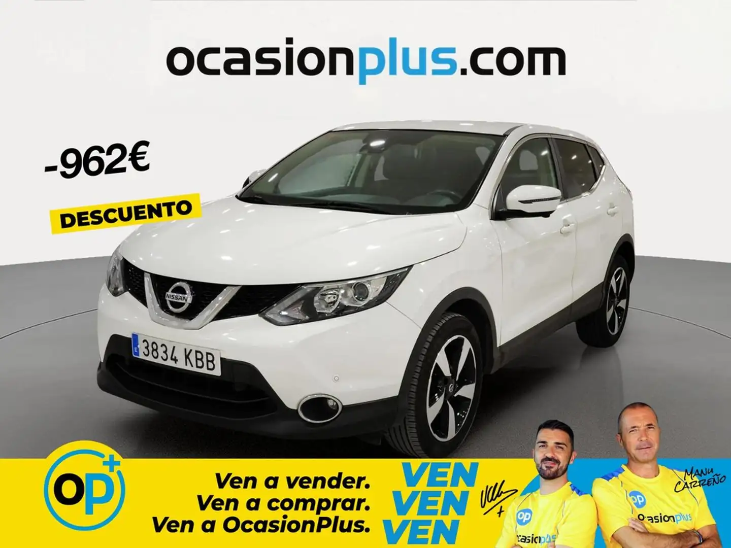 Nissan Qashqai 1.2 DIG-T N-Connecta 4x2 Blanco - 1