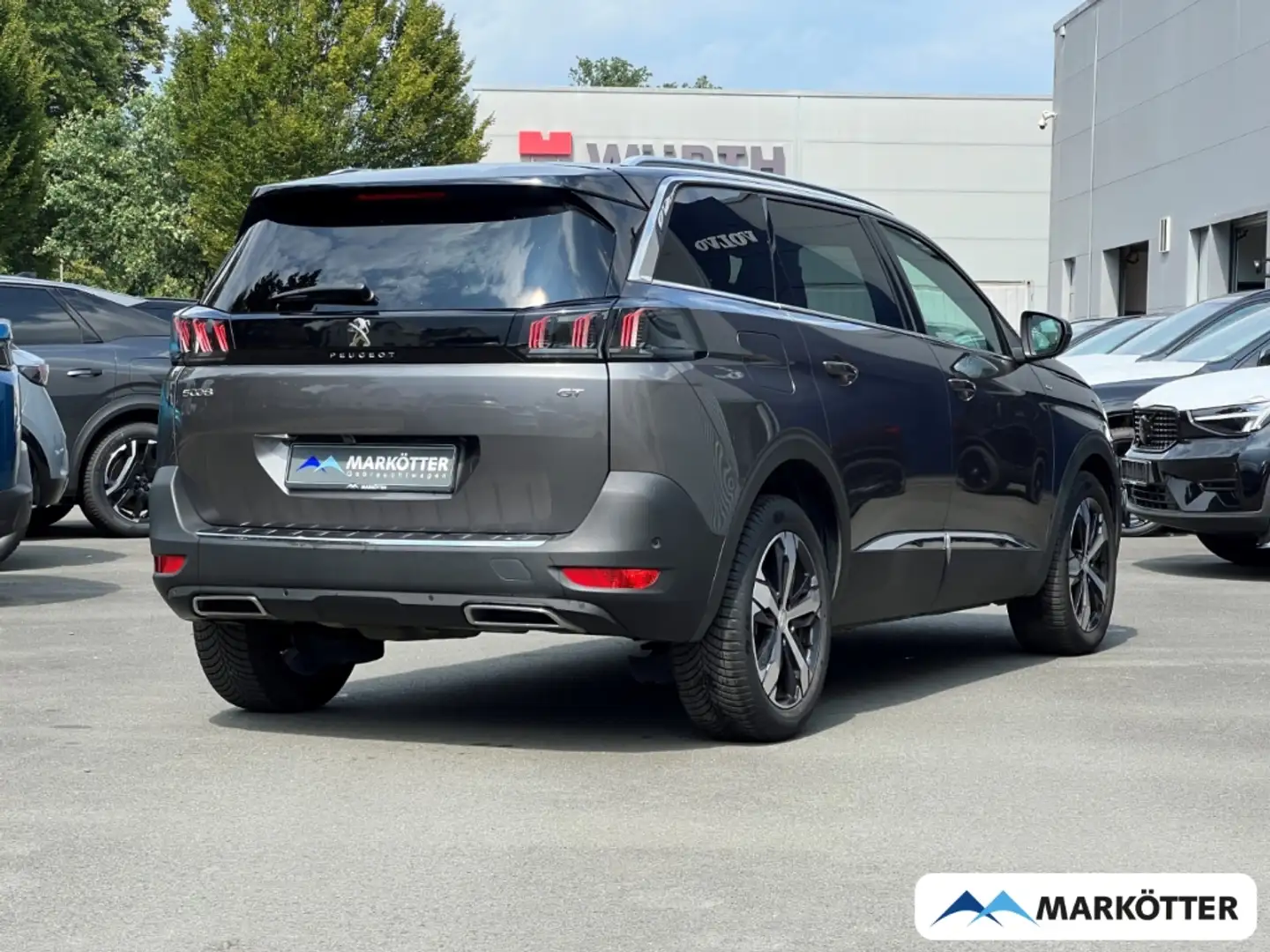 Peugeot 5008 1.2 GT PureTech 130 ACC/BLIS/SHZ/NAVI/APPLE Grau - 2