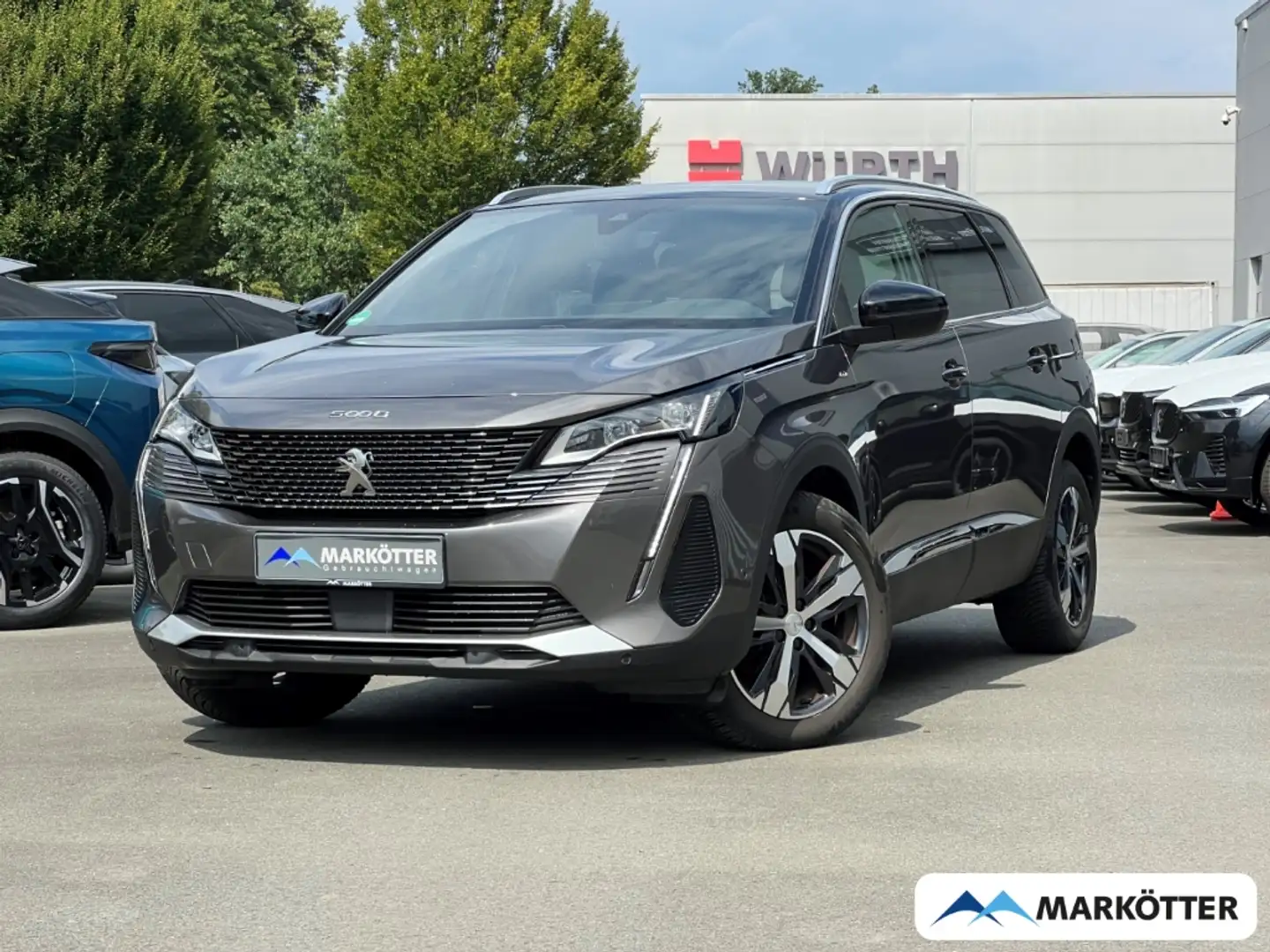 Peugeot 5008 1.2 GT PureTech 130 ACC/BLIS/SHZ/NAVI/APPLE Grau - 1