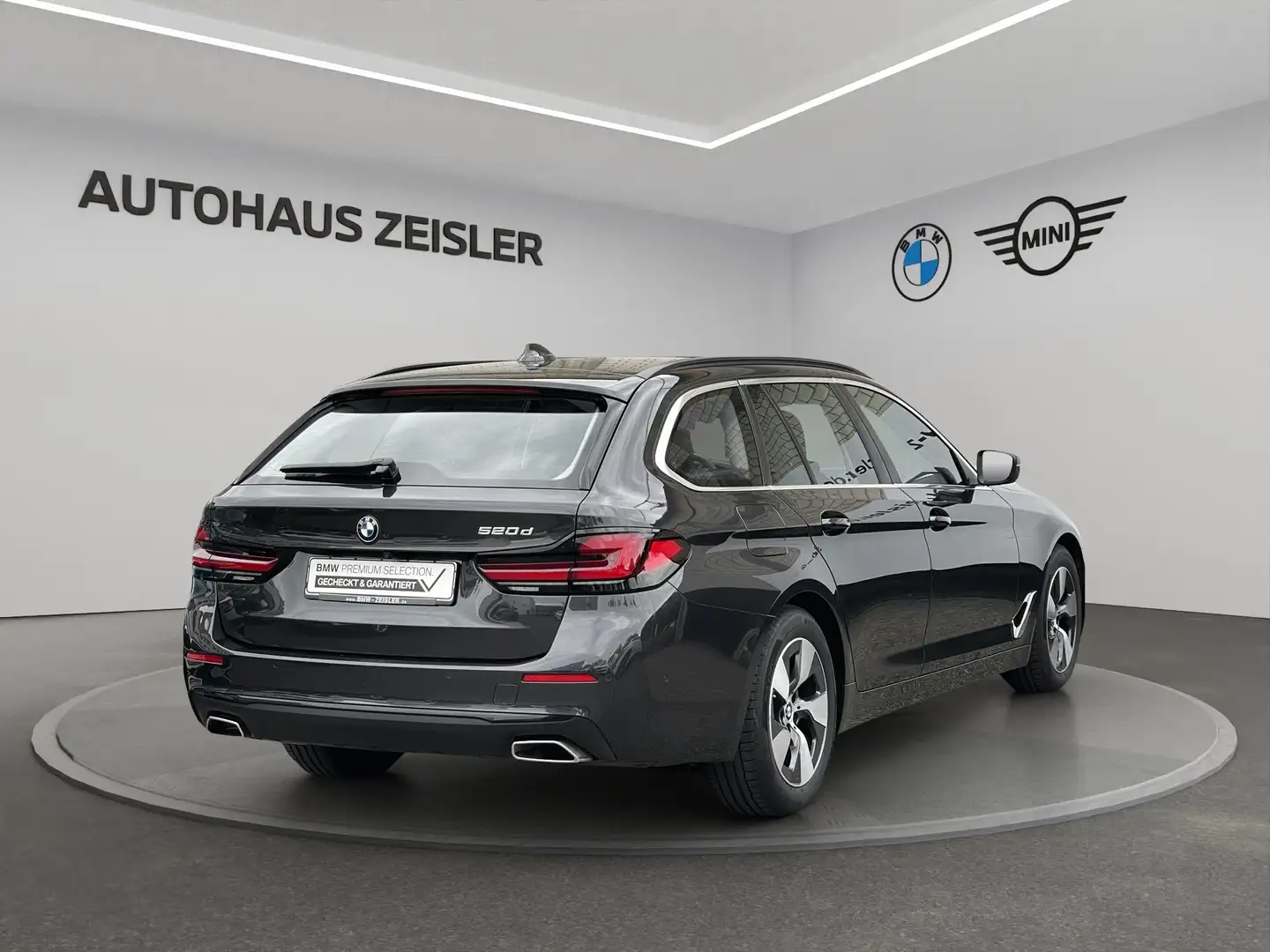 BMW 520 d Touring Head-Up Laserlicht DrivingAssistantProfe Grau - 2