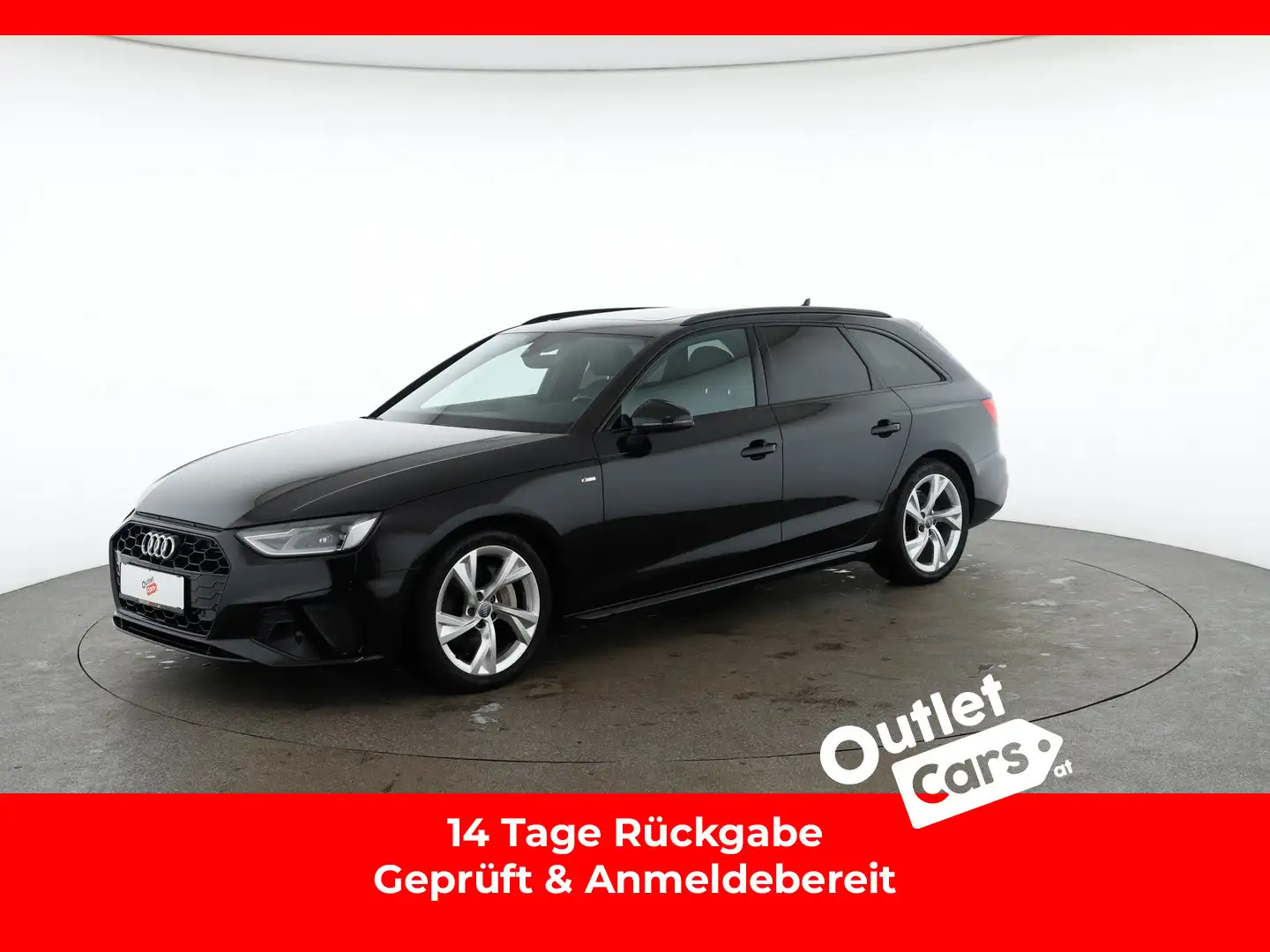 Audi A4 40 TDI S line Schwarz - 1
