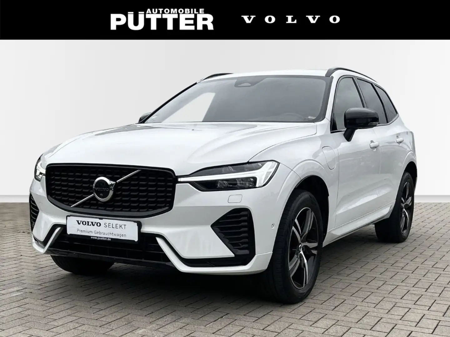 Volvo XC60 Recharge T6 AWD R-Design 19'' 360 Kamera AHK Harma Weiß - 1