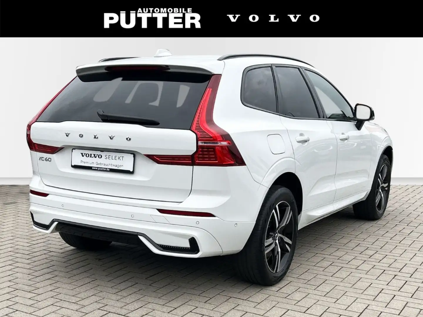 Volvo XC60 Recharge T6 AWD R-Design 19'' 360 Kamera AHK Harma Weiß - 2