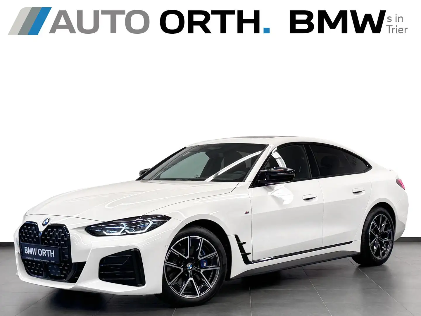 BMW M440i xDrive Gran Coupé LEDER GLAS-SD HUD ACC hk Weiß - 1