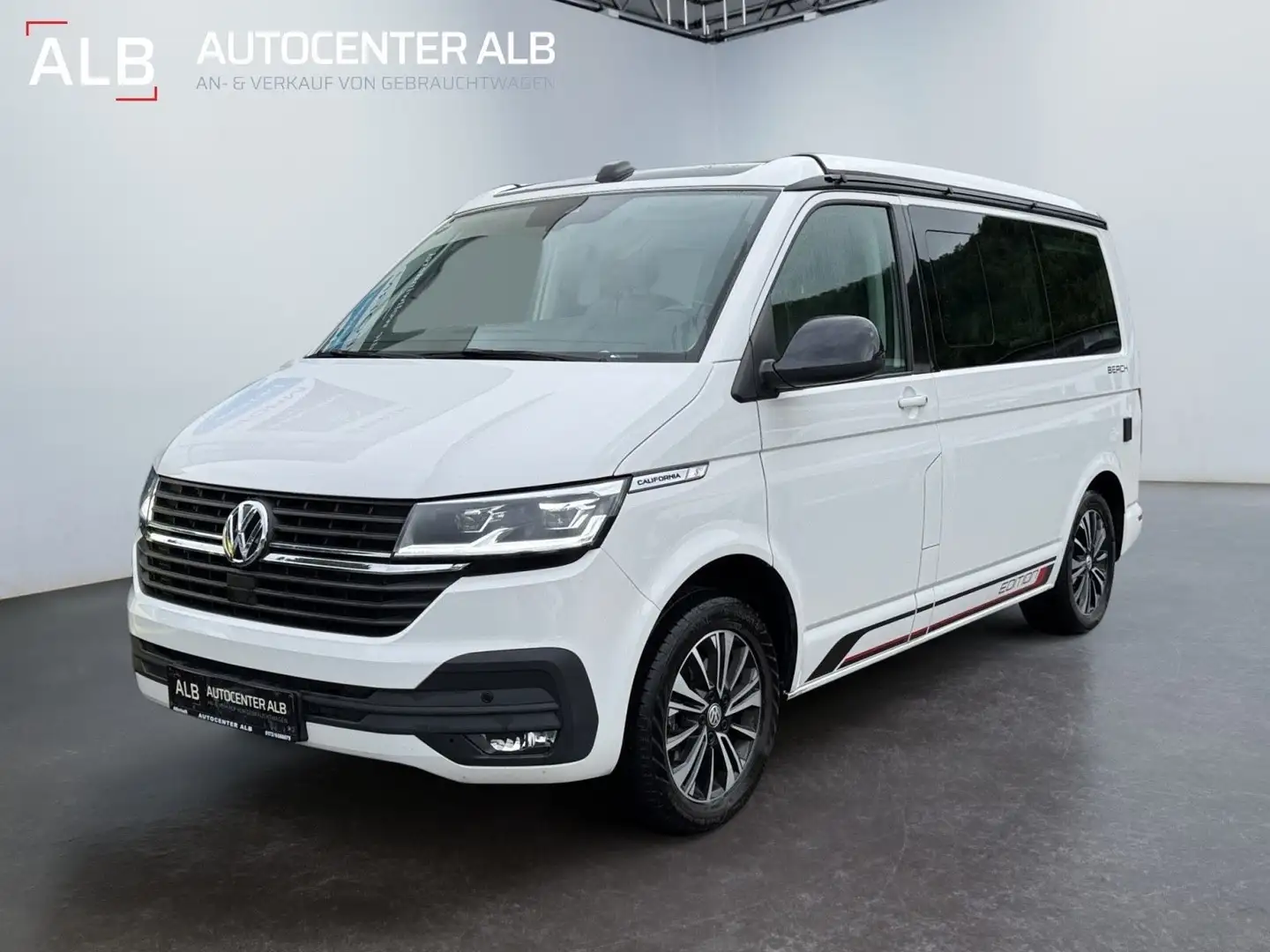 Volkswagen T6 California T6.1 California Beach Camper Edition/1.HAND/ACC/ Weiß - 2