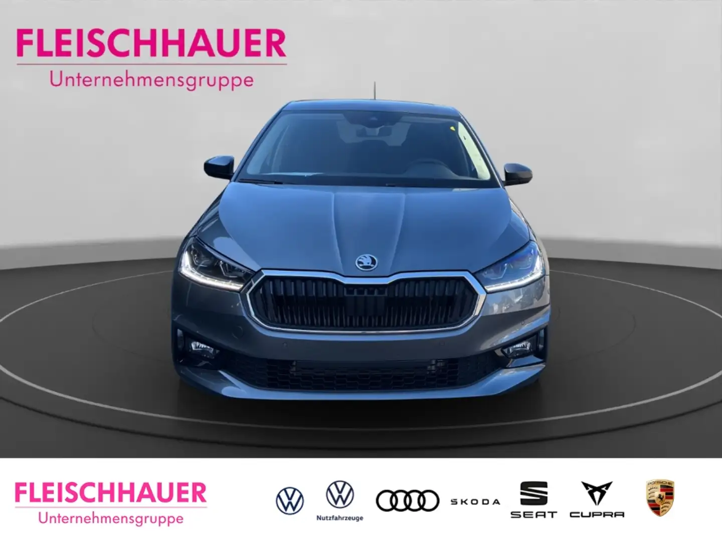 Skoda Fabia Selection 1.0 Tour TSI+SHZ+LED+NAVI+DAB Grau - 2