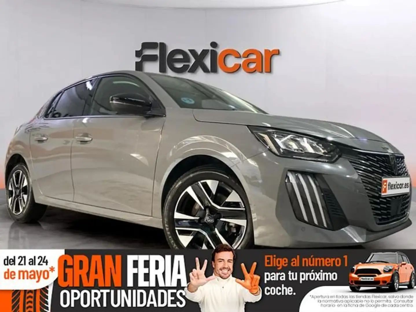 Peugeot 208 Allure Gasolina 100 S&S 6 Vel. MAN Gris - 1
