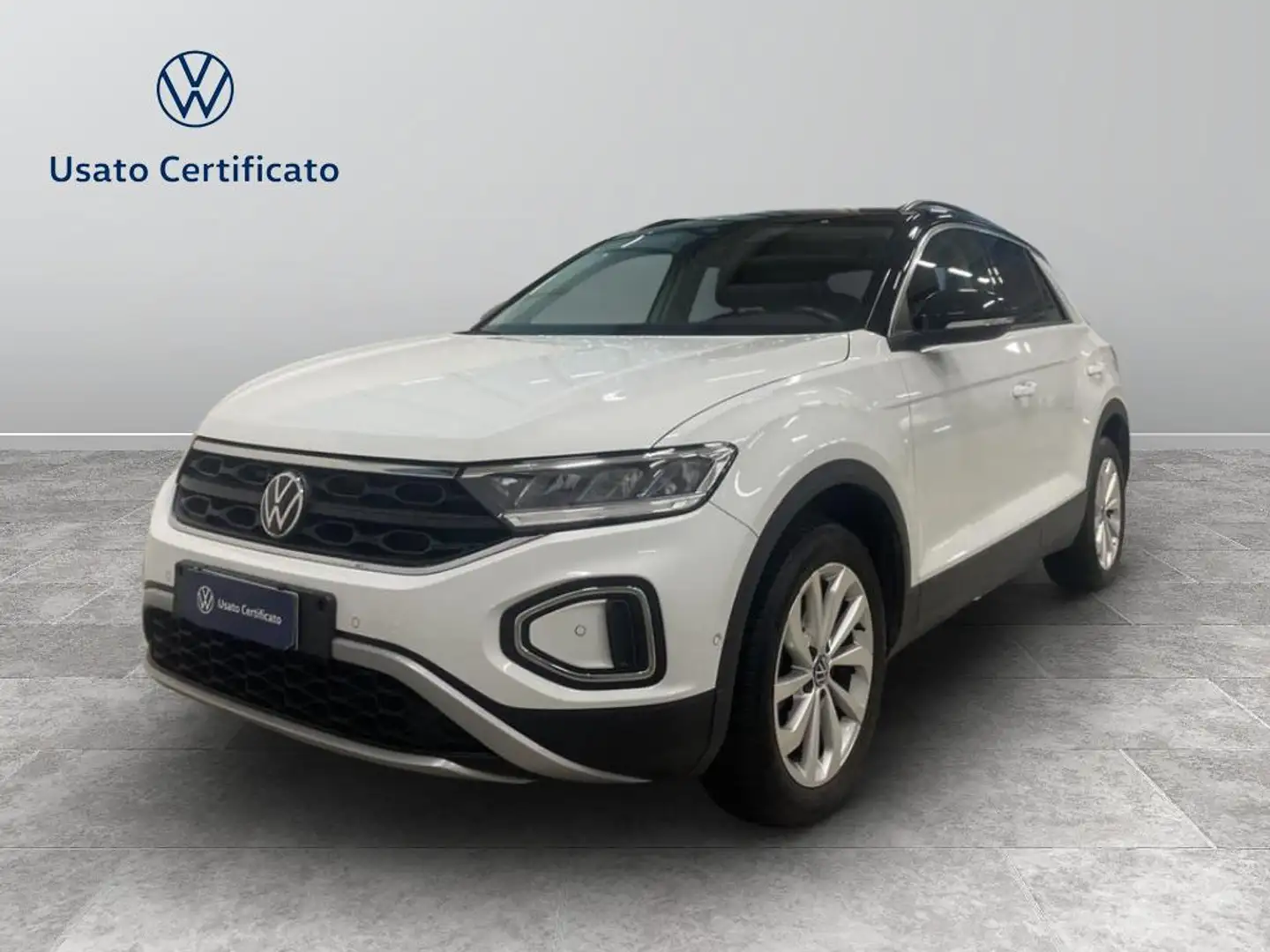 Volkswagen T-Roc 1.0 tsi Style Zwart - 1