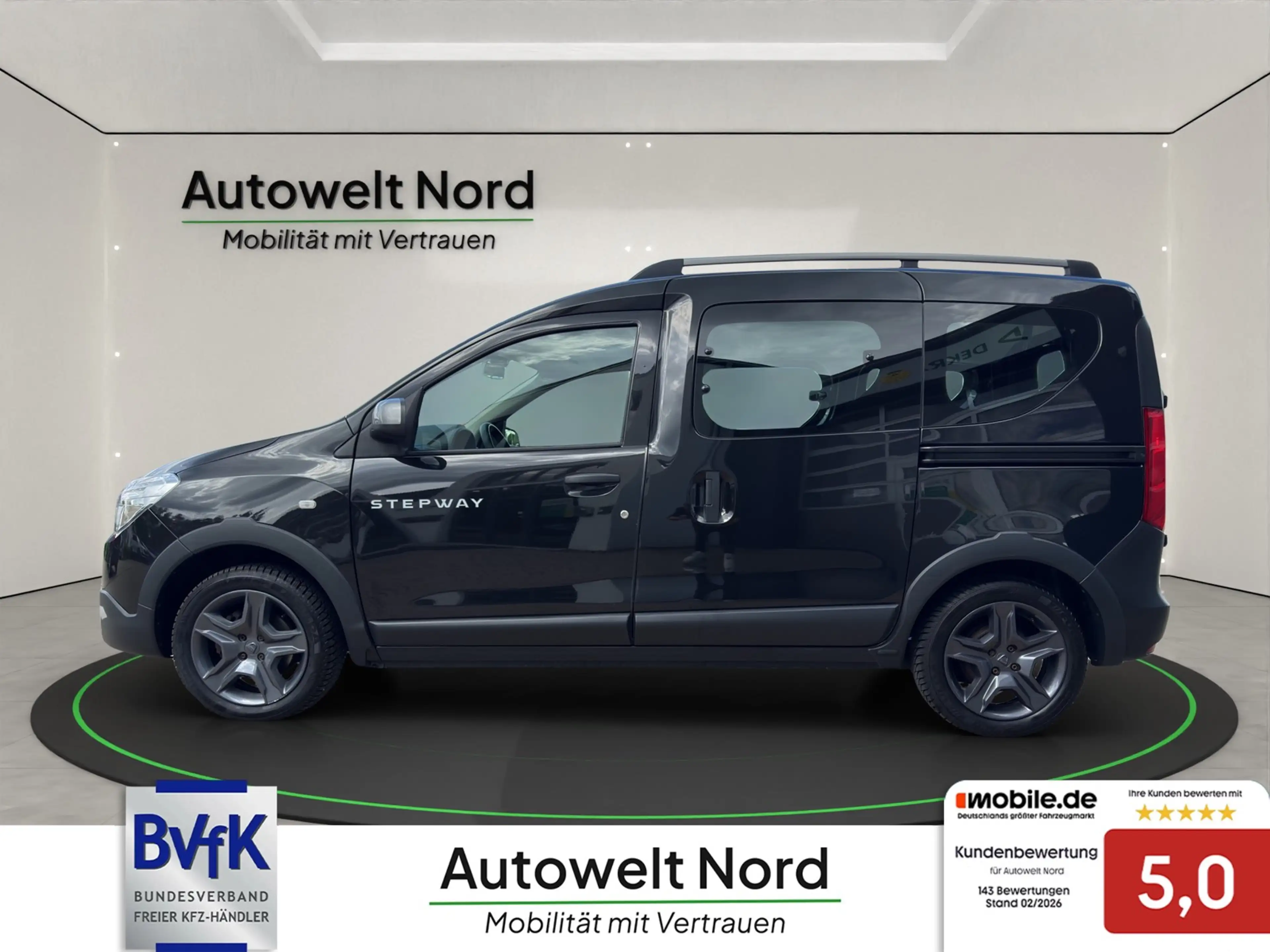 Dacia Dokker Stepway Celebration~AHK~SHZ~NAVIGATION~TEMPOM~R-KA — photo 8