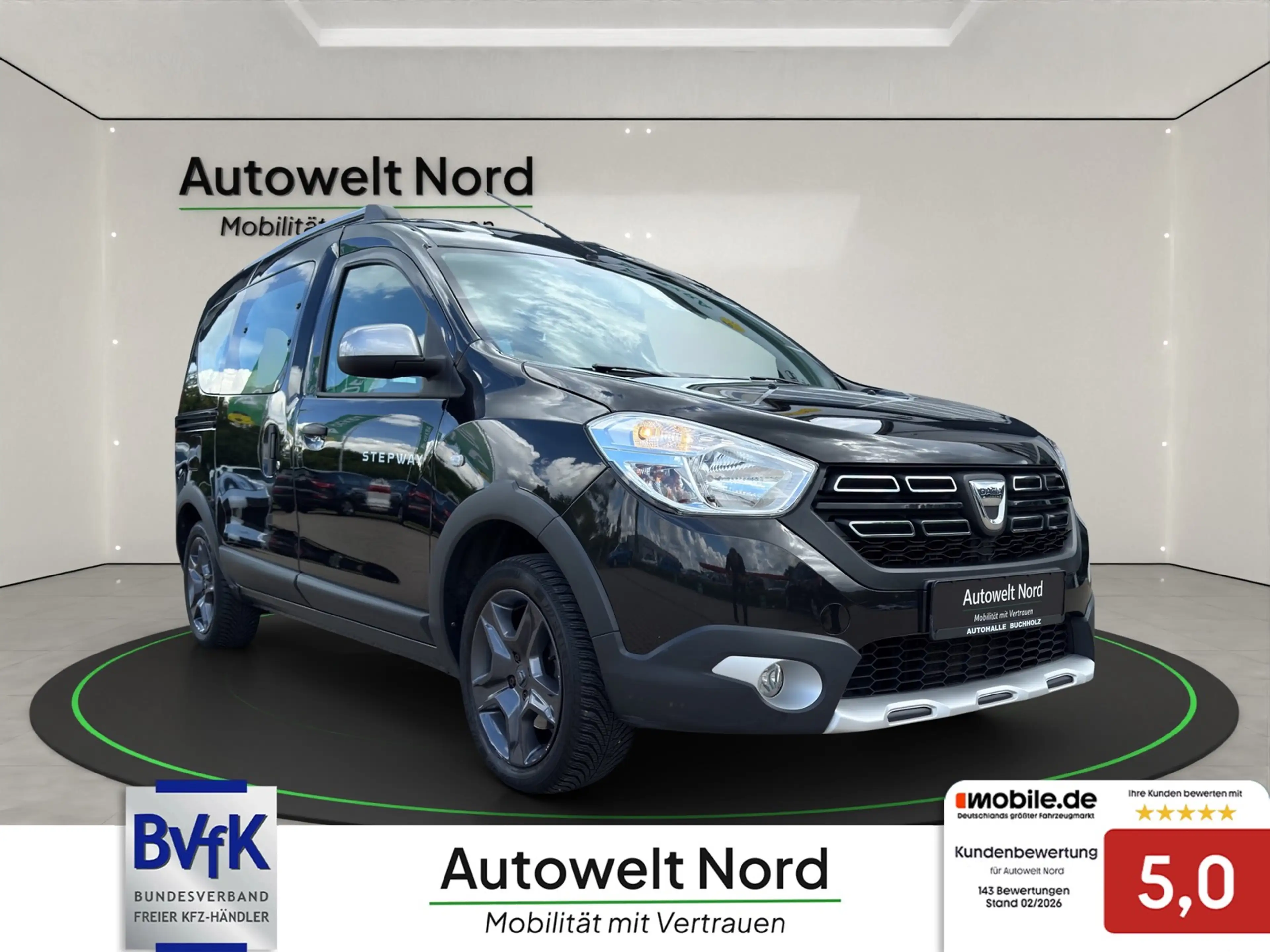 Dacia Dokker Stepway Celebration~AHK~SHZ~NAVIGATION~TEMPOM~R-KA — photo 3