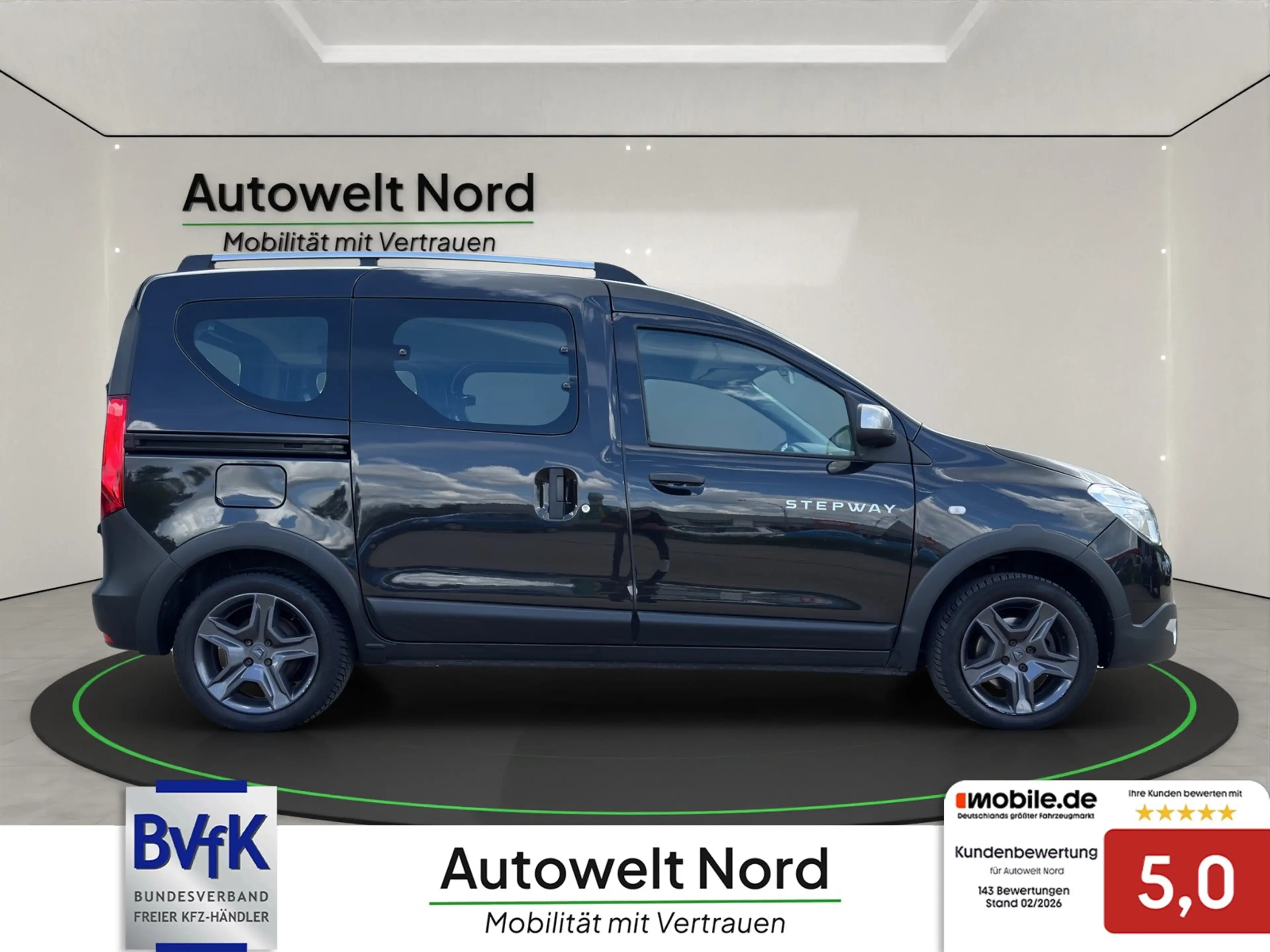 Dacia Dokker Stepway Celebration~AHK~SHZ~NAVIGATION~TEMPOM~R-KA — photo 4