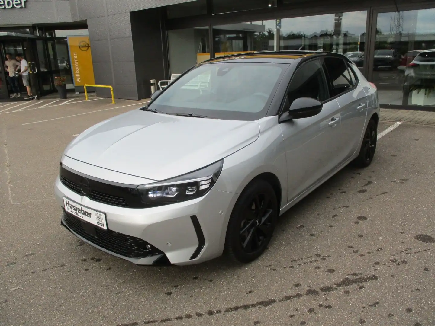 Opel Corsa F GS Argent - 1