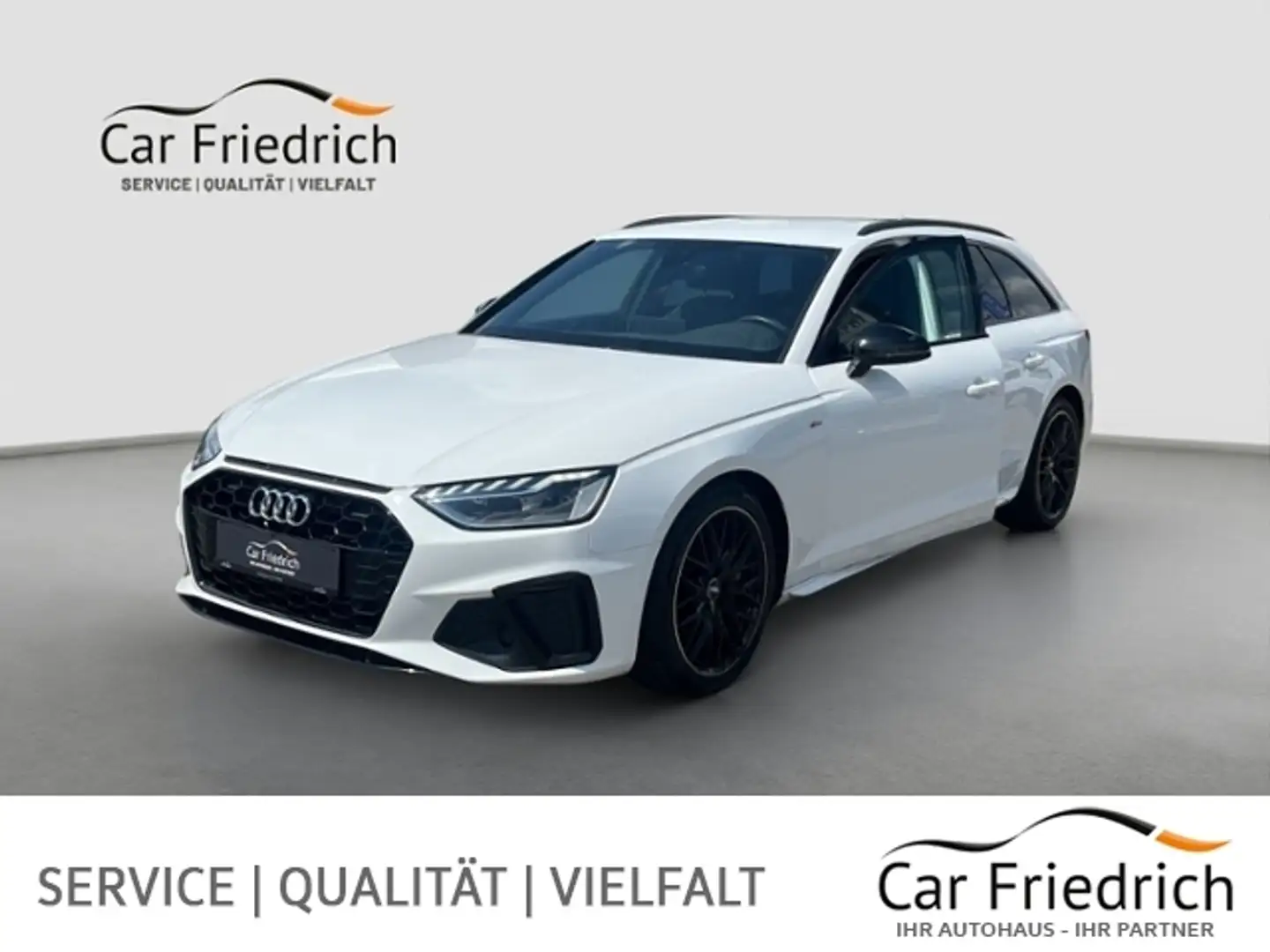 Audi A4 Avant 40 2.0 TDI S-tronic S line Weiß - 1