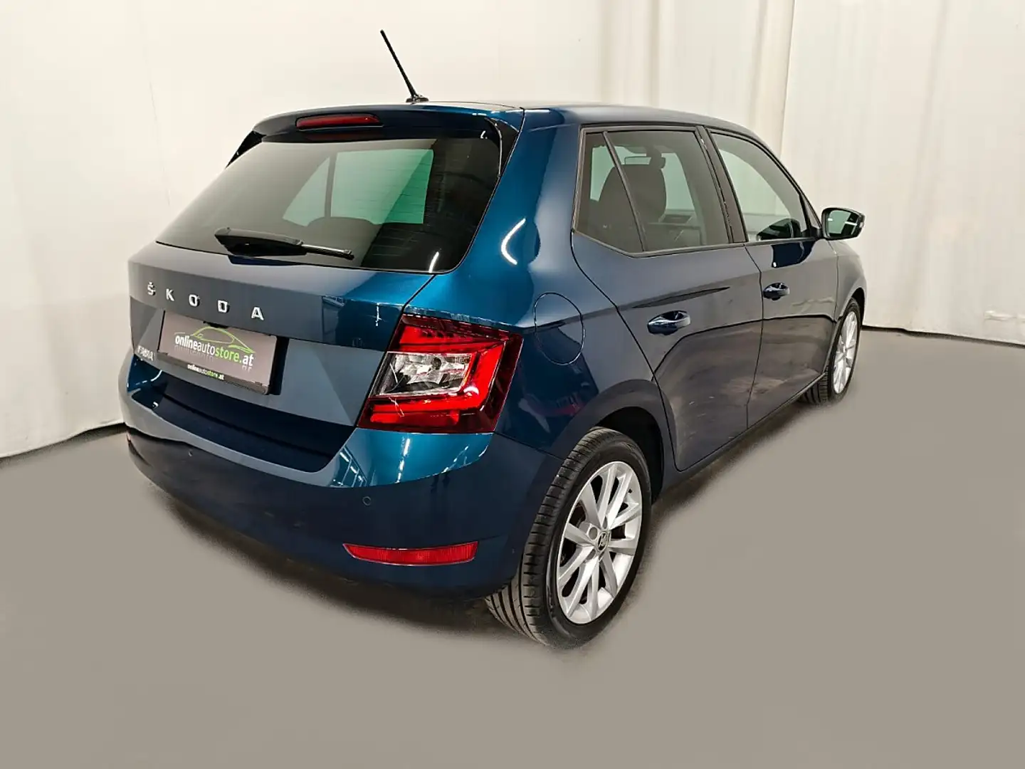 Skoda Fabia 1,0 TSI DSG Style NAVI, LED, Radar Bleu - 2